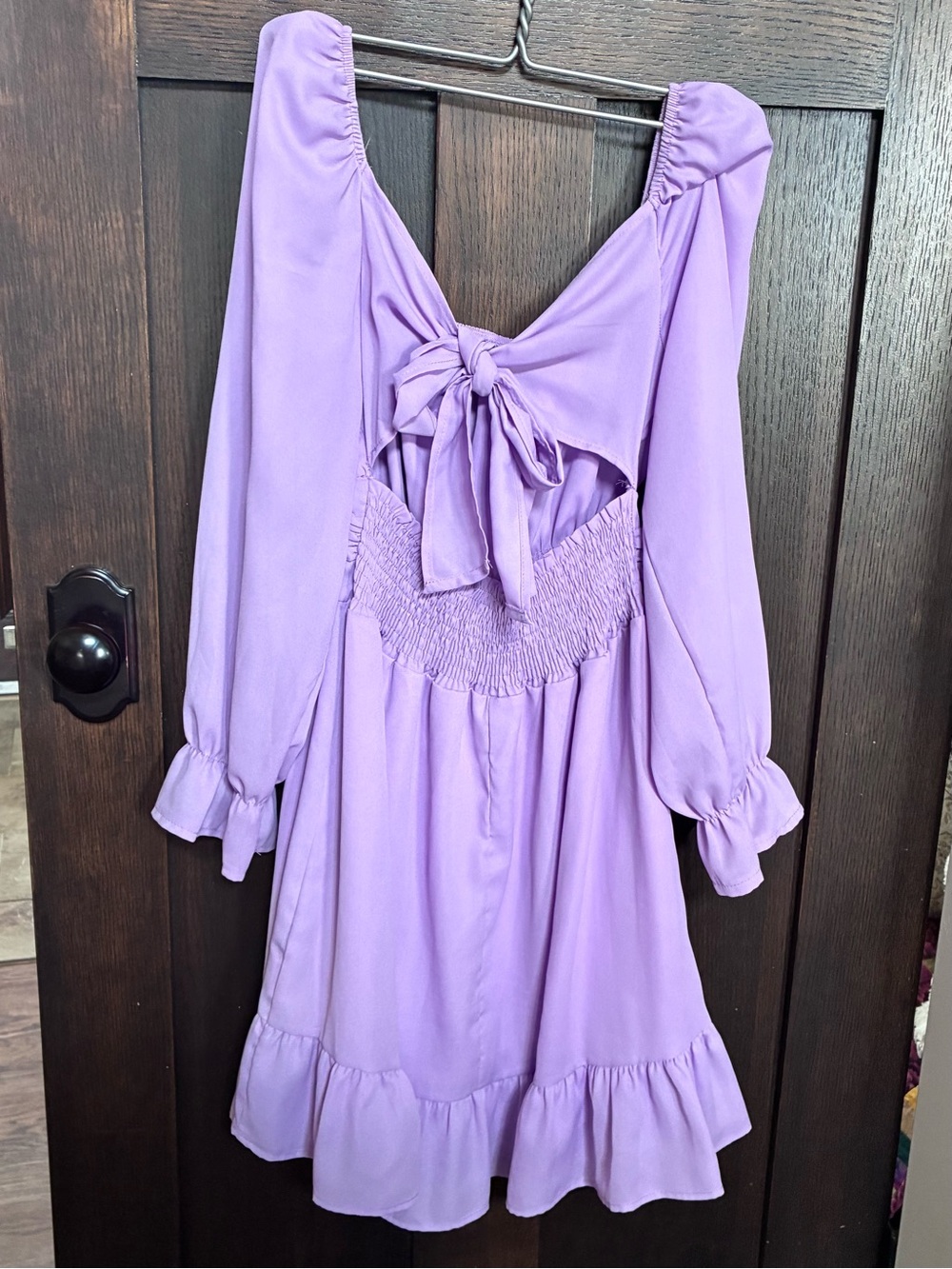 Lilac Mini Dress